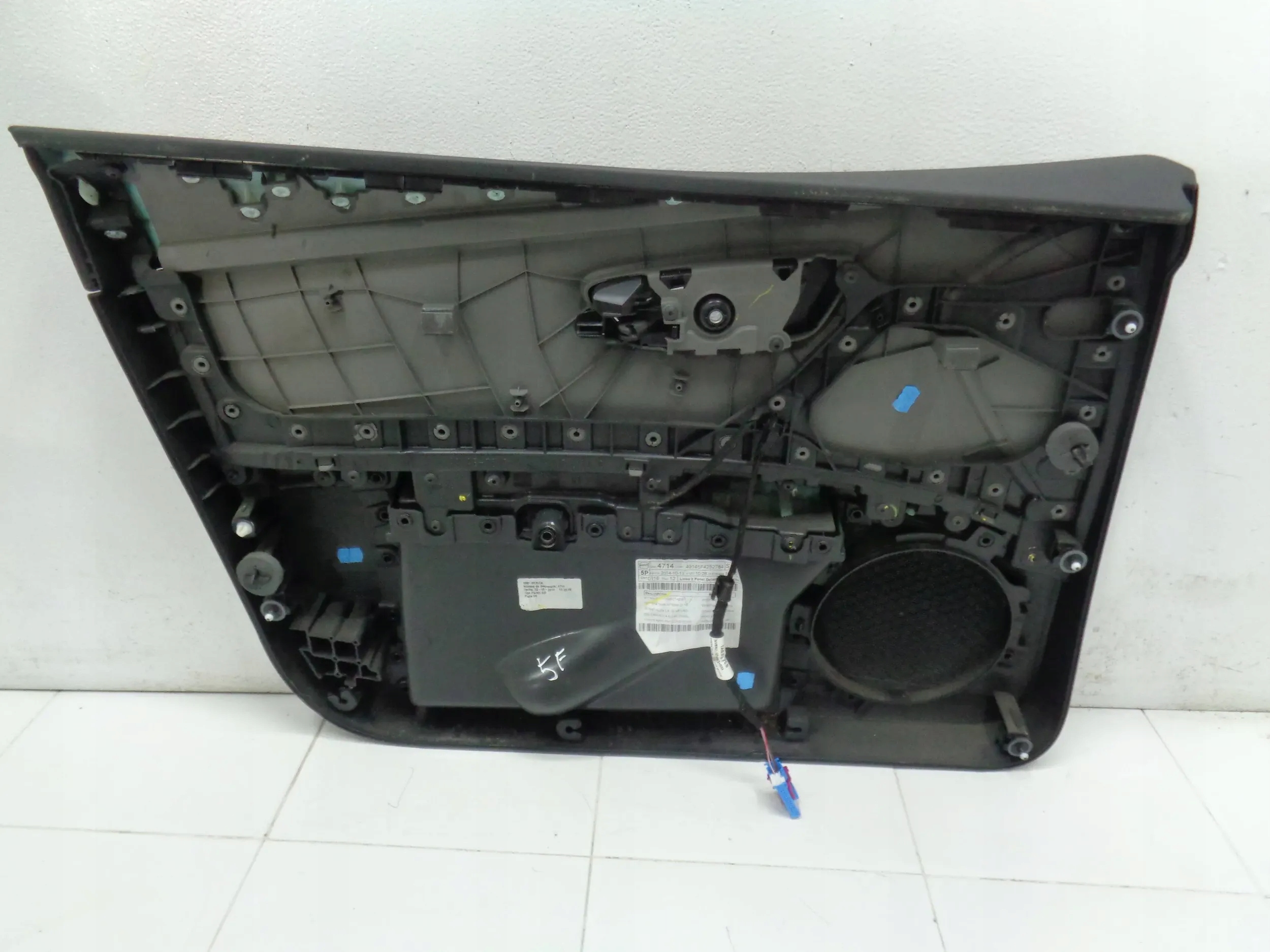 SEAT LEON III 5F upholstery door right front front