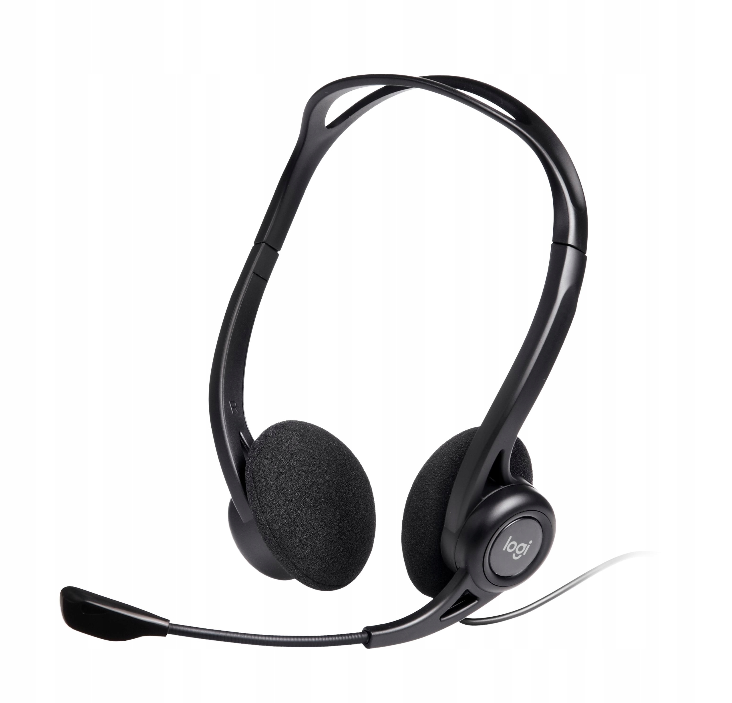 Słuchawki + mikrofon Logitech PC 960 Stereo Headset USB 981-000100 Stan opakowania oryginalne