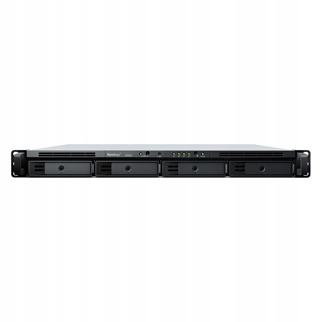 Synology RS822+ 4-zátokový Nas server, Amd Ryzen, 2GB Ram, 4x 1GbE RJ-45
