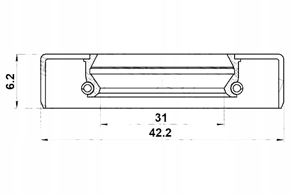 FEBEST USZCZELNIACZ PÓŁOSI Producent części Febest