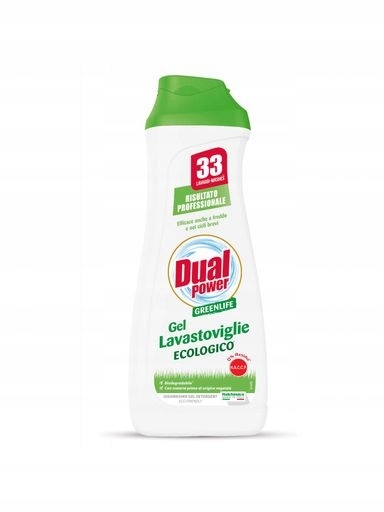 Levně 3x Gel do myčky nádobí Greenlife Lavastoviglie 660 Ml Dual Power