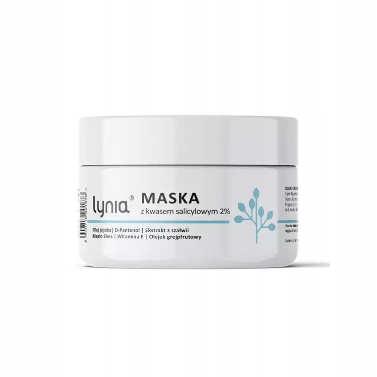 Lynia Maska s kyselinou salicylovou 2%, 50 ml
