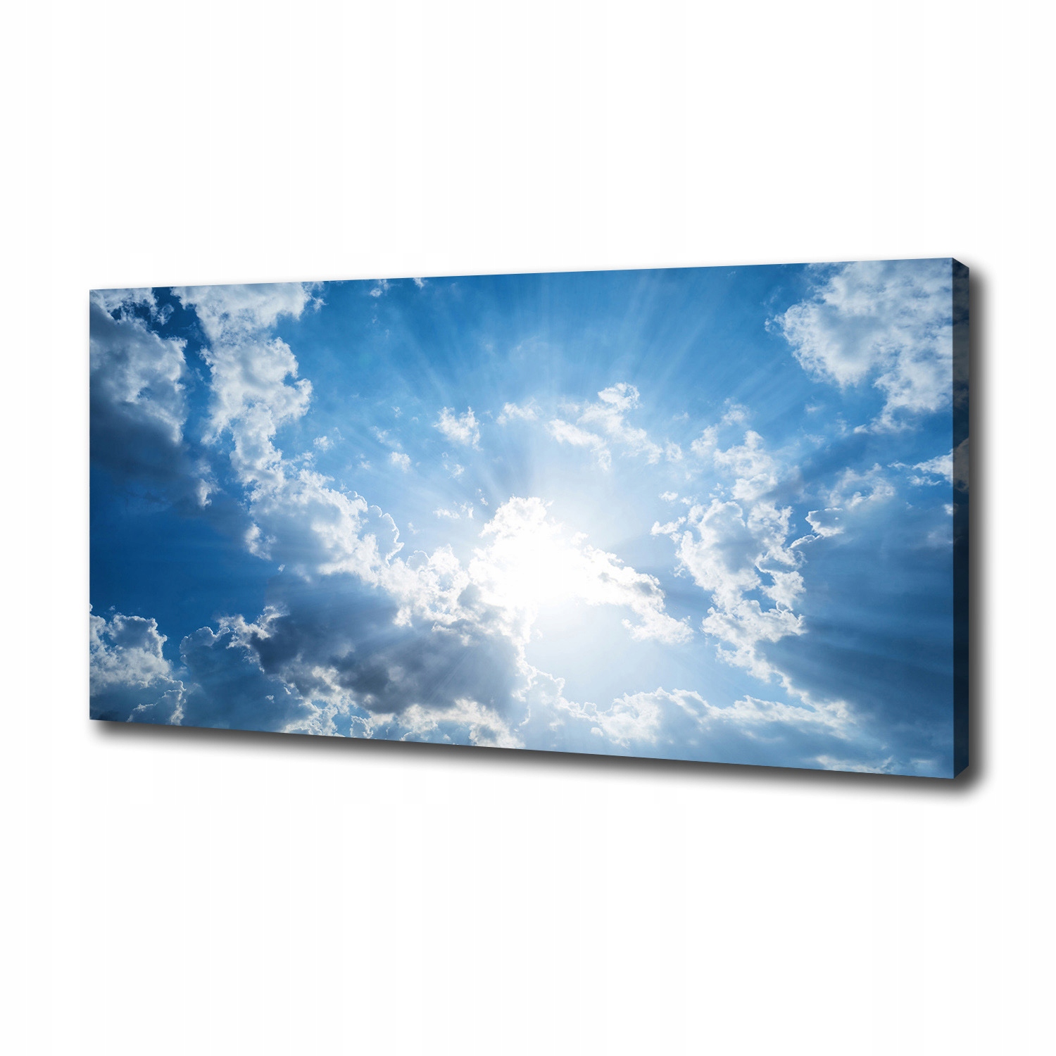 

Foto obraz na płótnie Chmury na niebie 100x50 cm