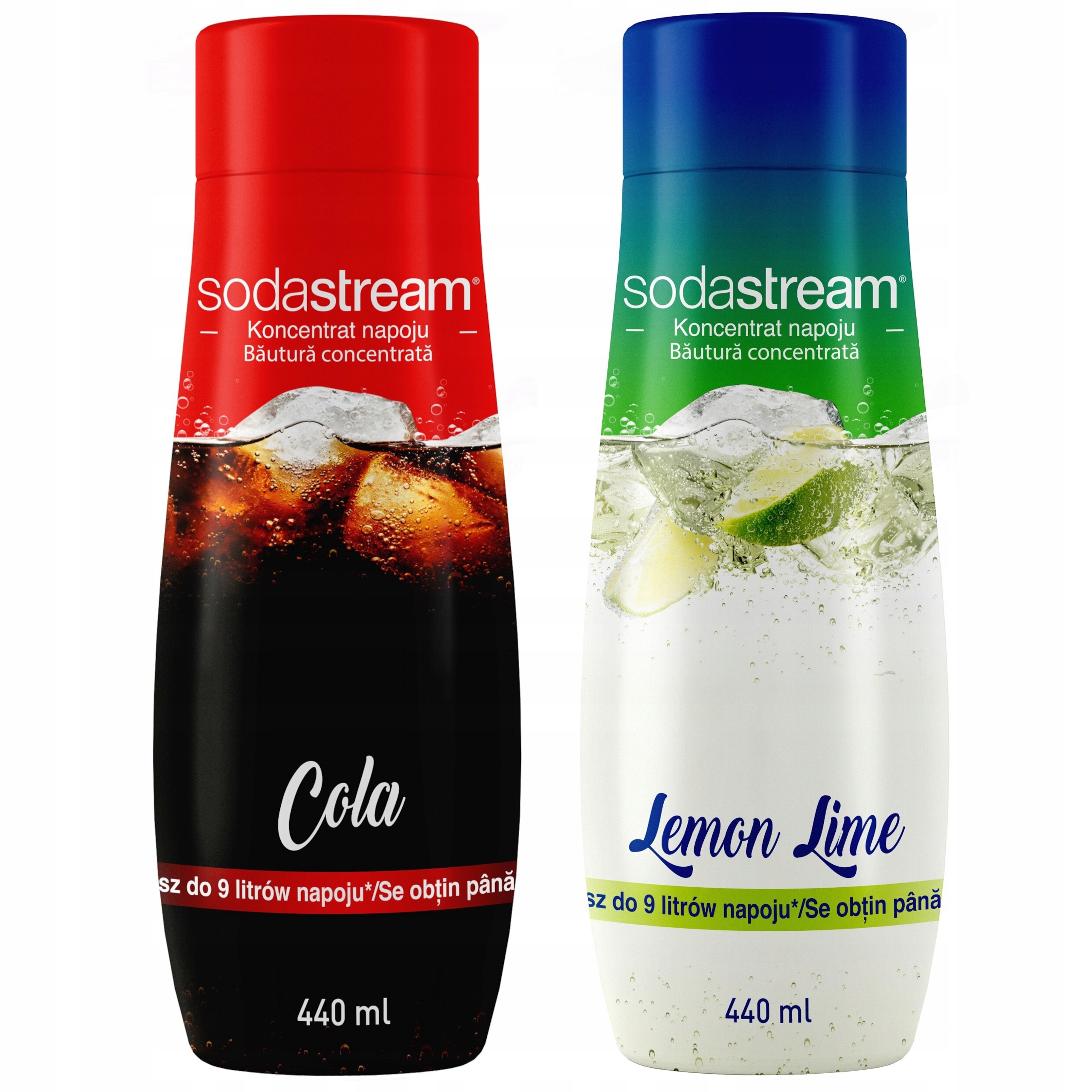 

Sodastream Koncentrat zestaw Cola i Lemon-lime