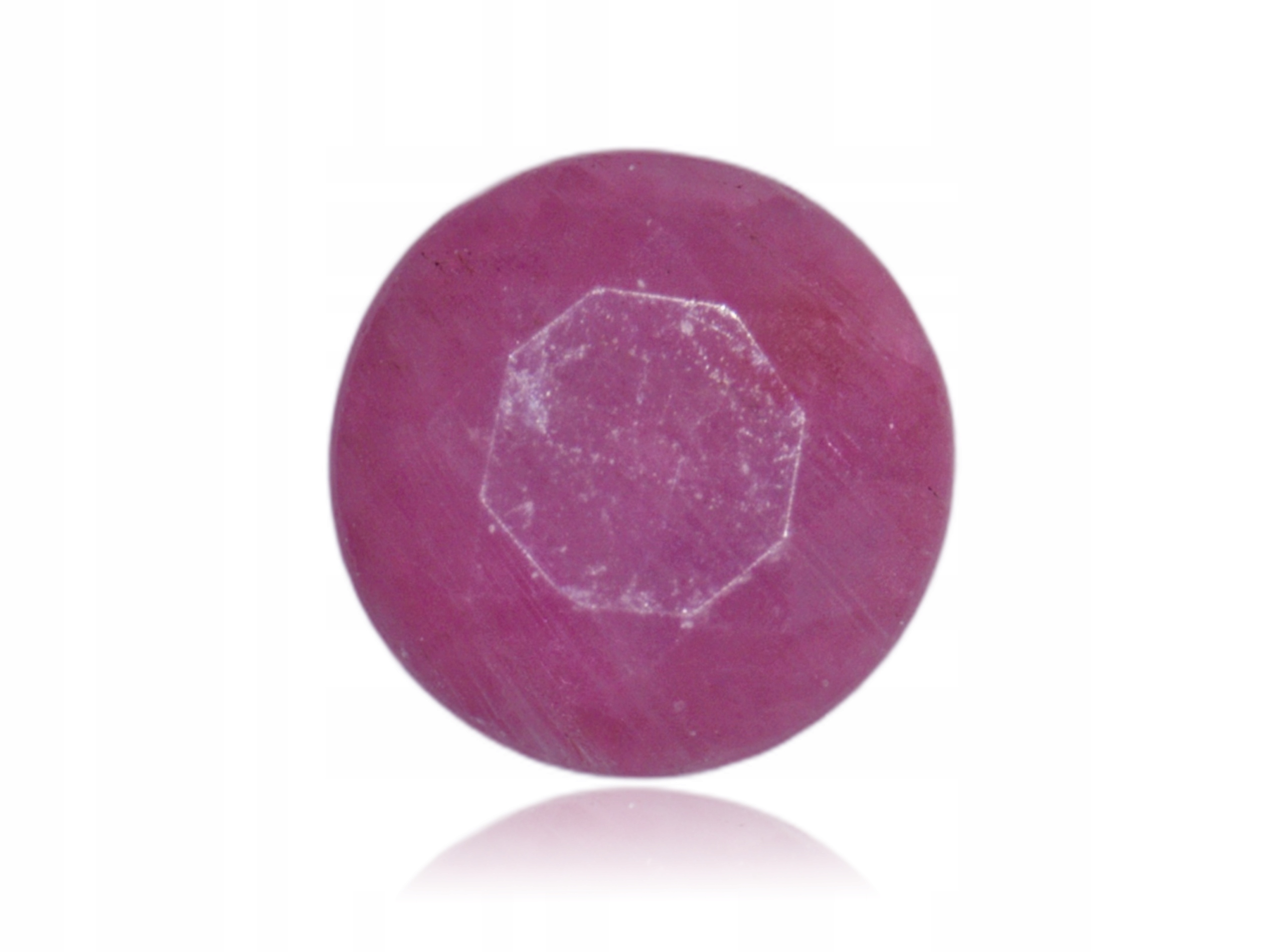 Safír 0.16ct Růžový Kulatý eCertifikát Wbd