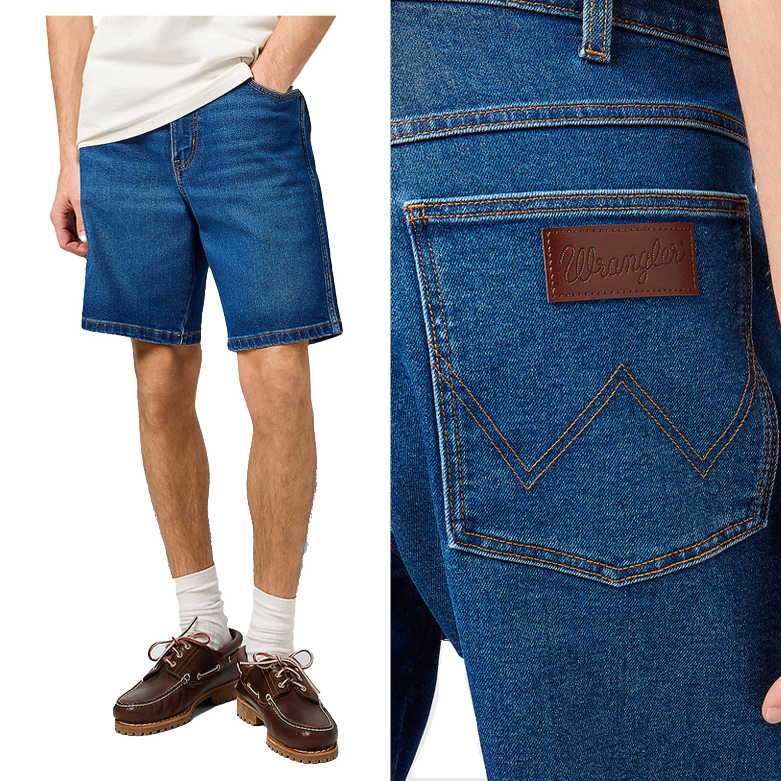 Wrangler Frontier Short W33 Pánské džínové šortky