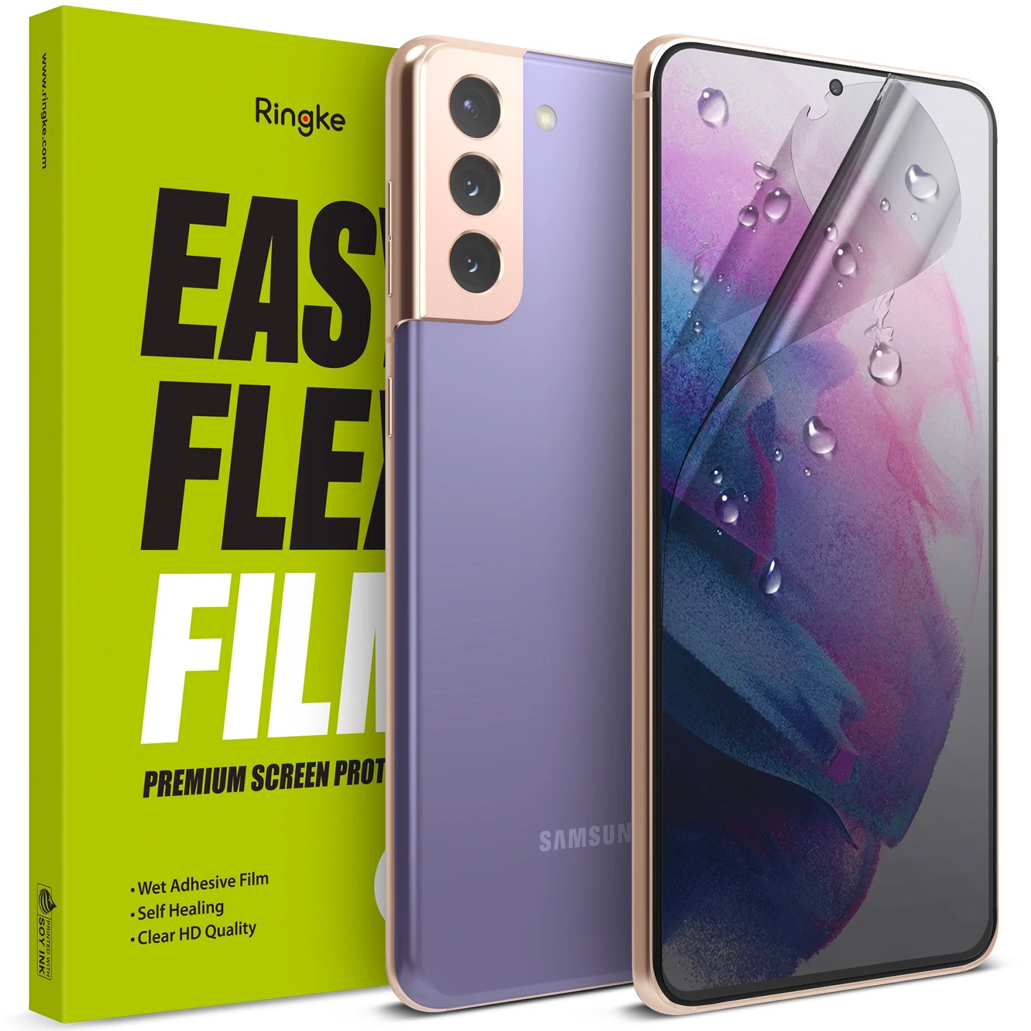 

Ringke Easy Flex 2X Folia Do Galaxy S21+ Plus