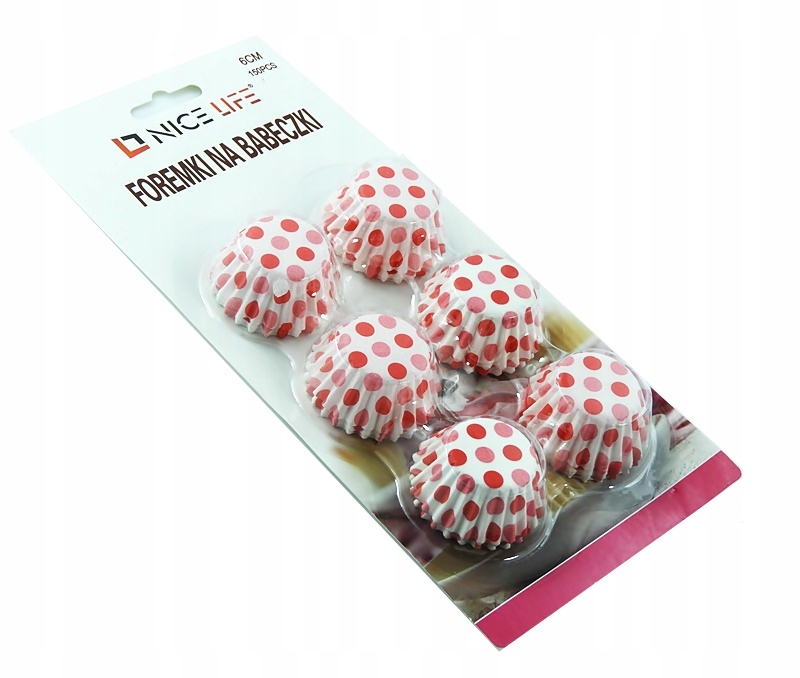 

Foremki Papierowe muffinki mini babeczki 150 szt