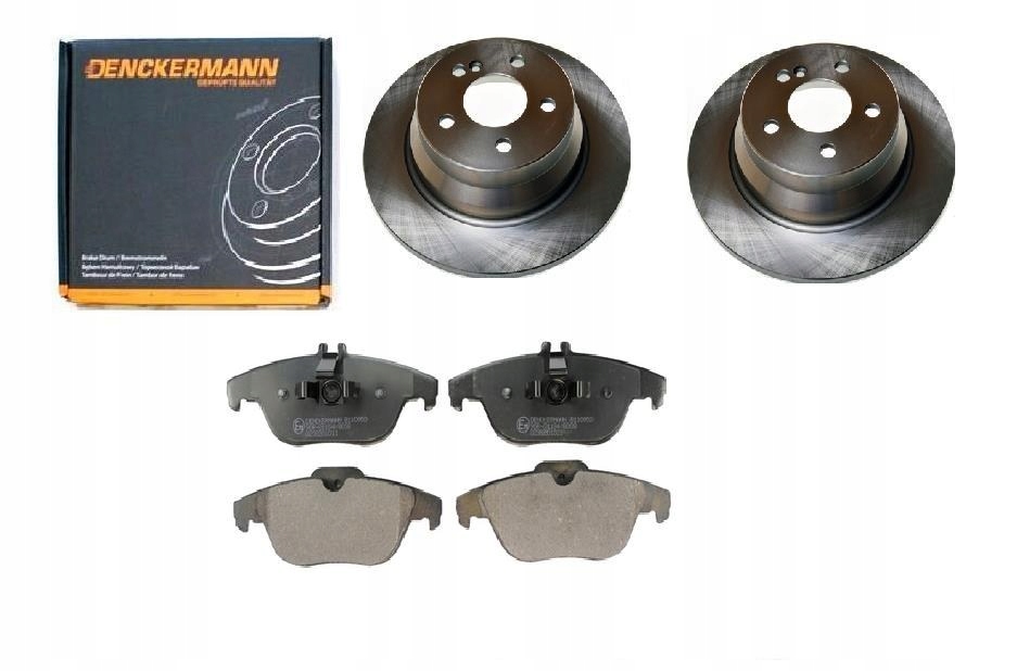 Kotouče Mercedes E Klasa W212 Zadní 300 MM Plné