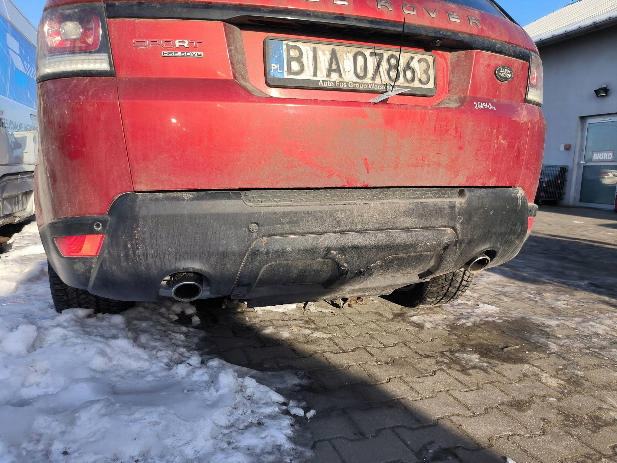 Stoßstange heck LAND ROVER RANGE ROVER SPORT L494