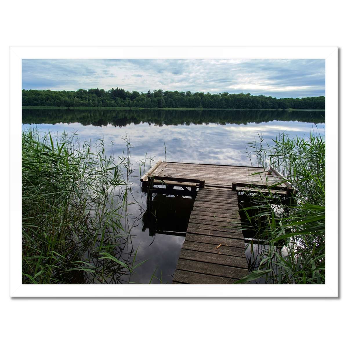 Plakáty v rámu 40x30 Most pro rybáře