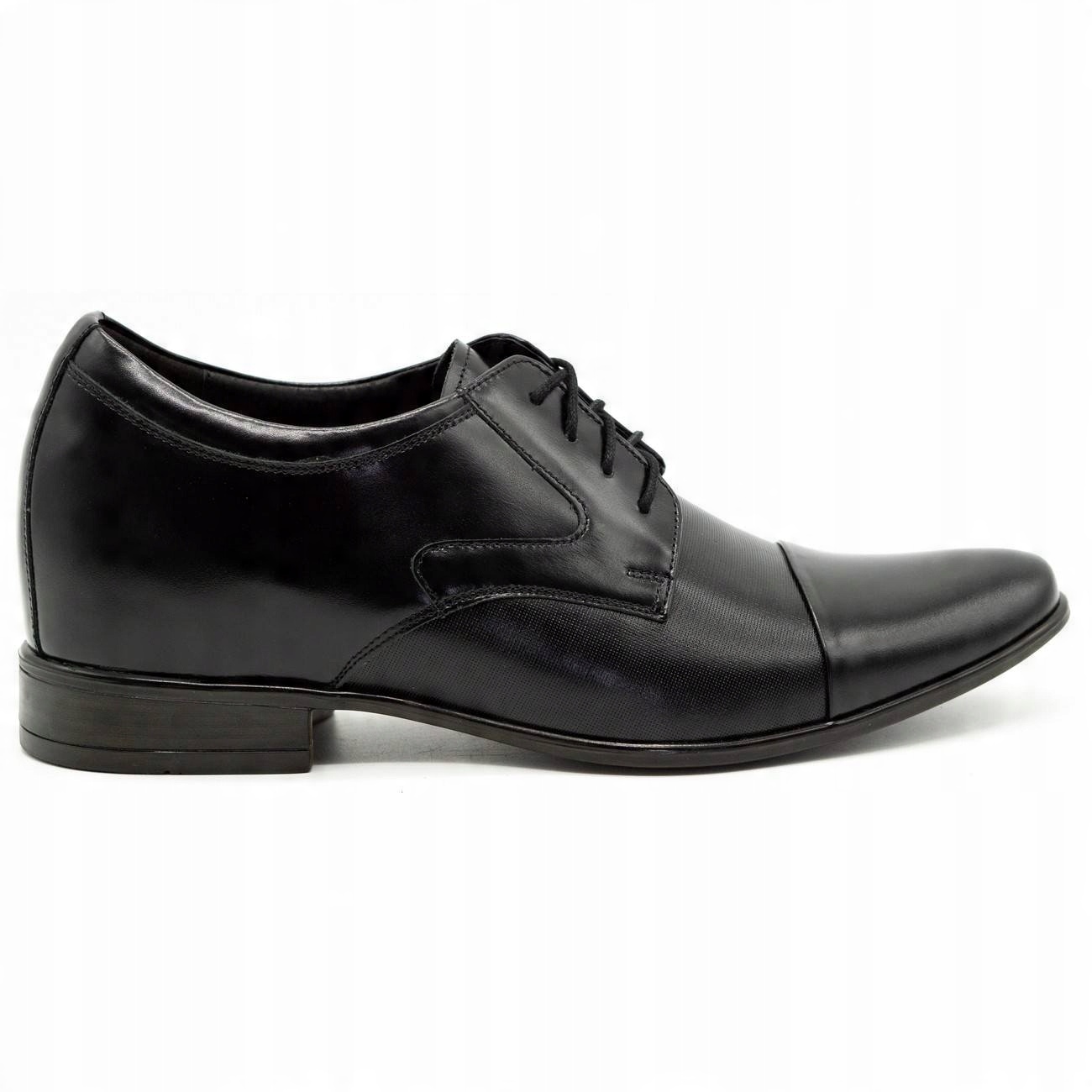 

Buty Wizytowe Podwyższające Skóra Czarny P10 40