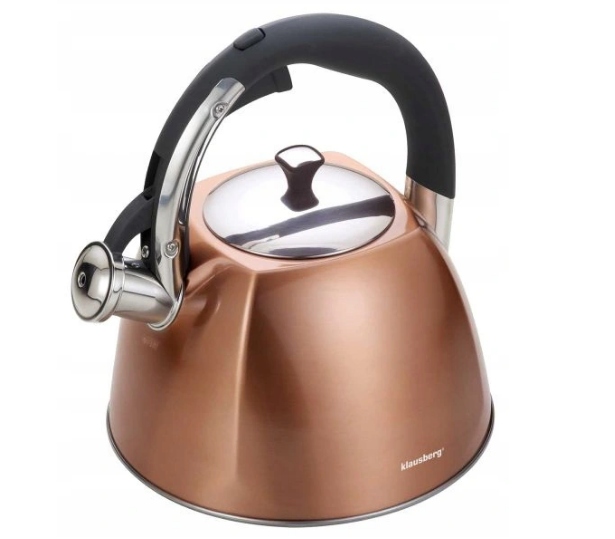 

Czajnik Stalowy 3L indukcja gaz gwizdek Klausberg