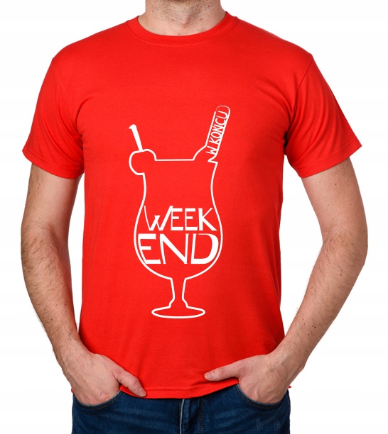 

koszulka W Końcu Weekend prezent