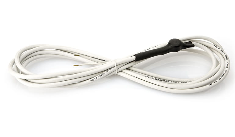 Silikonová topná tyč s vestavěným termostatem 4 m/100