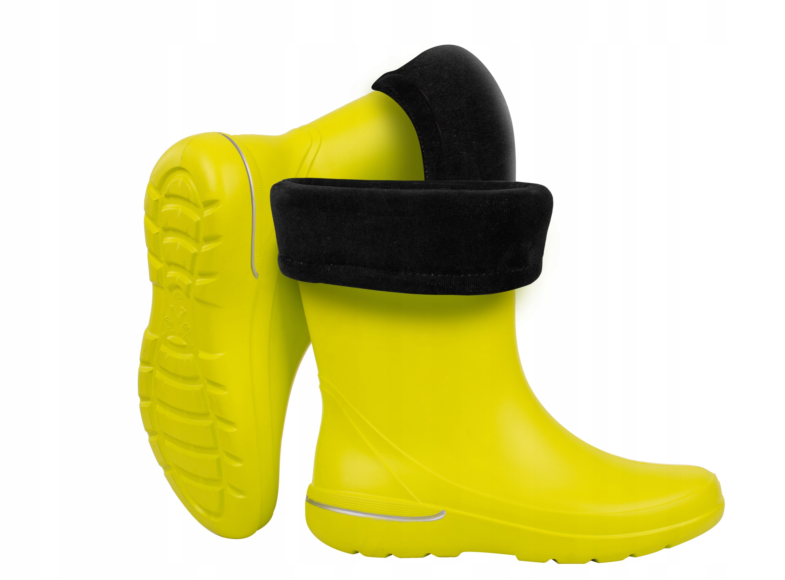 ZETPOL kalosze damskie EVA lime wkład czarny 39
