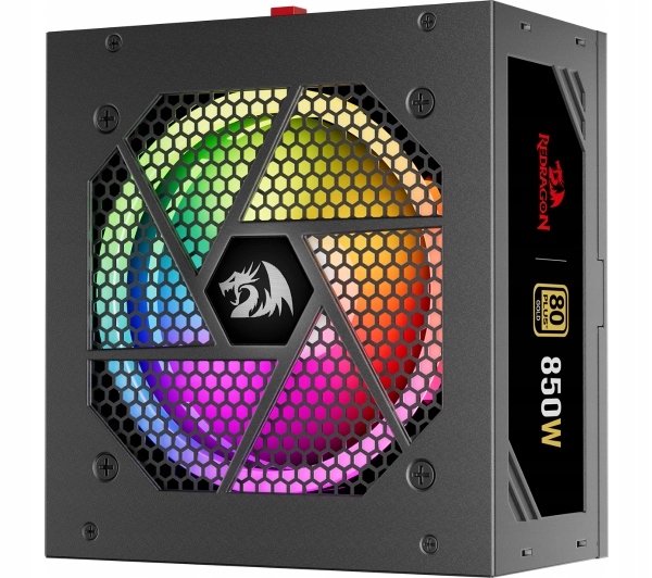 Zasilacz do komputera Redragon GC-PS007-1 V2 850W 80+ Gold Modularny Czarny