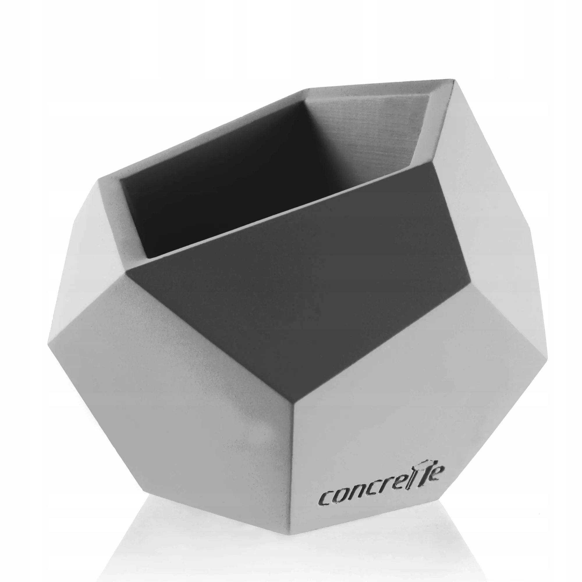 

Donica betonowa Square Geometric Niepomalowana 12