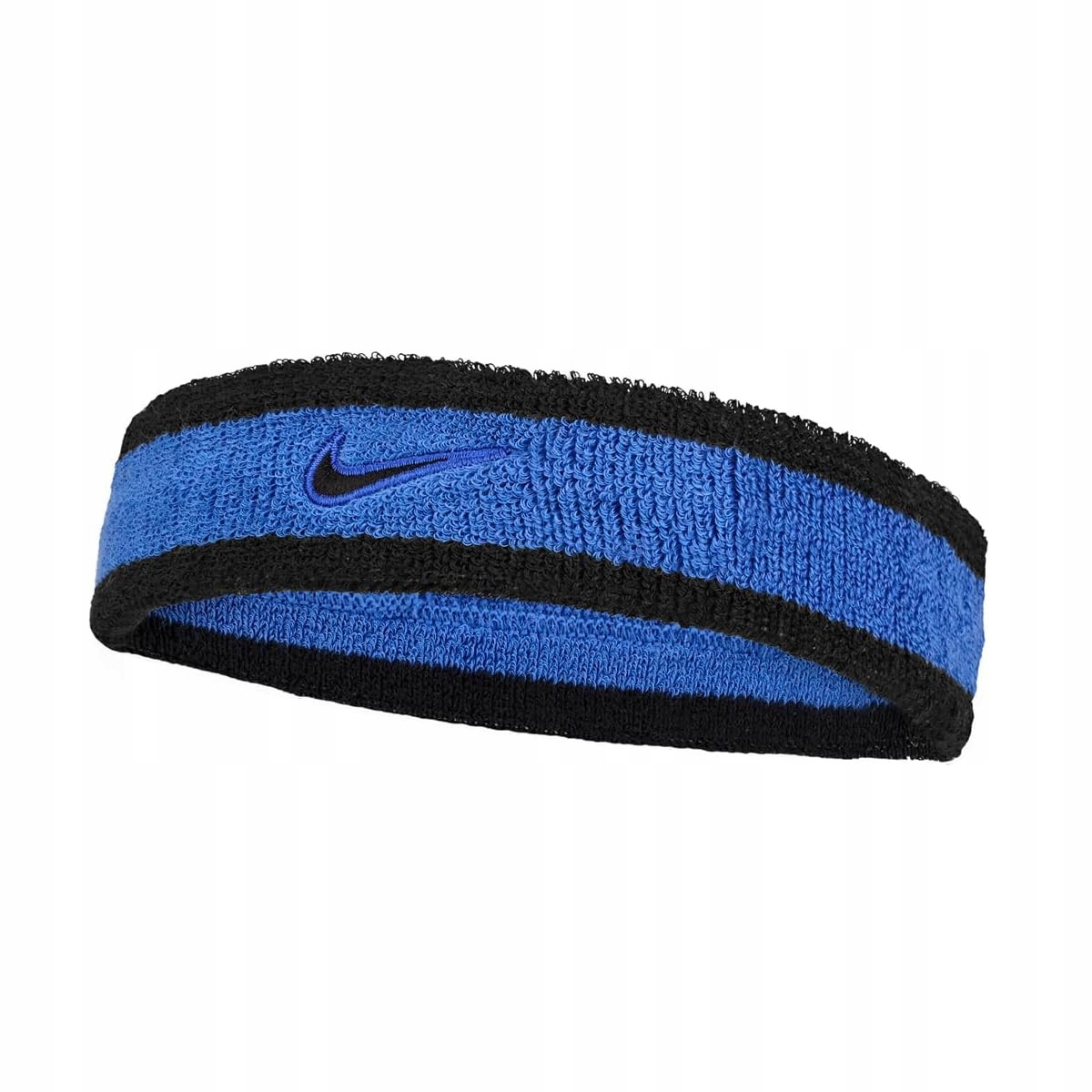 Opaska Frotka na głowę czoło Nike Headband Comet Blue Black Black