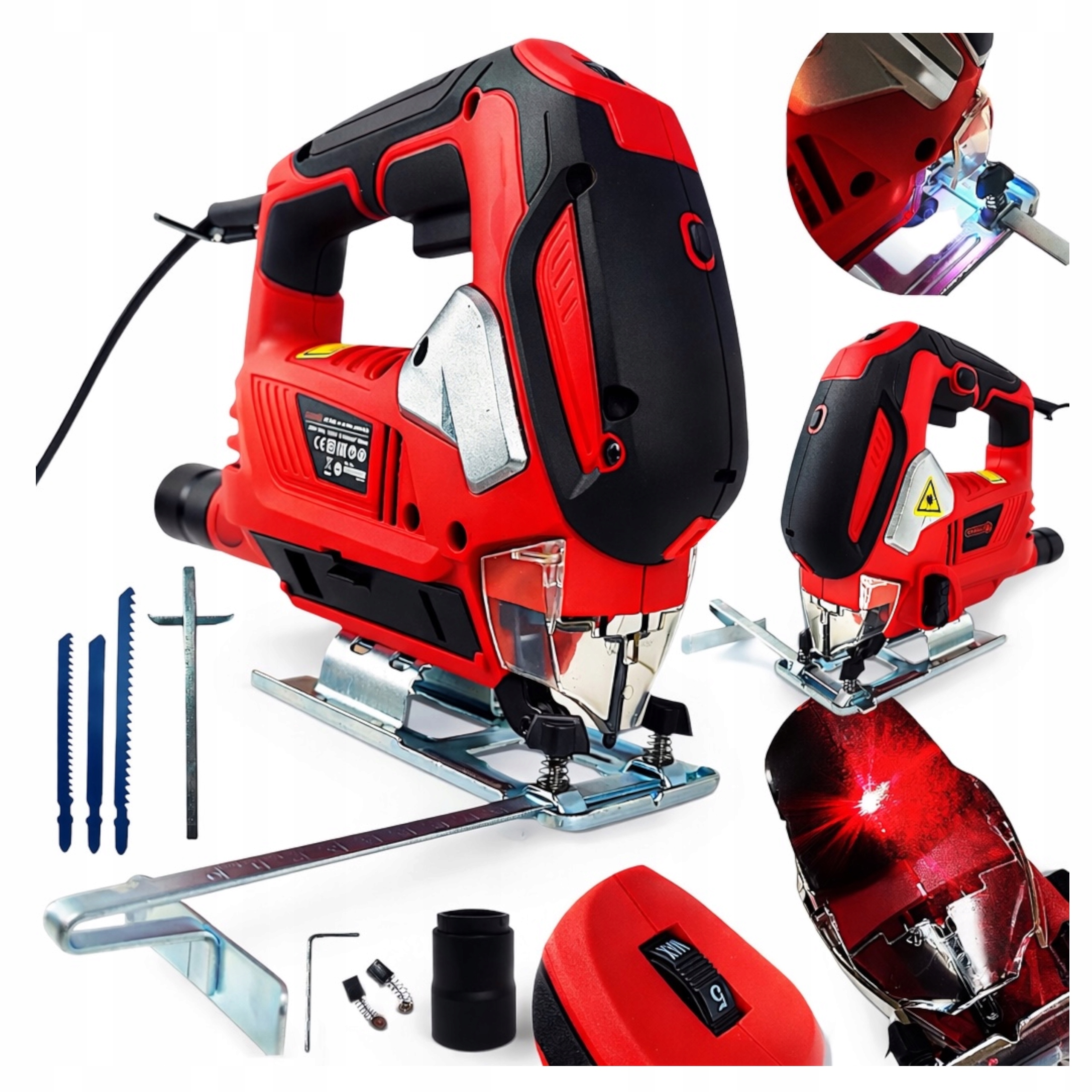 ЛОБЗИК ДЛЯ ДЕРЕВООБРАБОТКИ, РЕЖУЩИЙ СТАНОК С НОЖАМИ, РЕГУЛИРУЕМЫЙ СВЕТОДИОДНЫЙ ЛАЗЕР