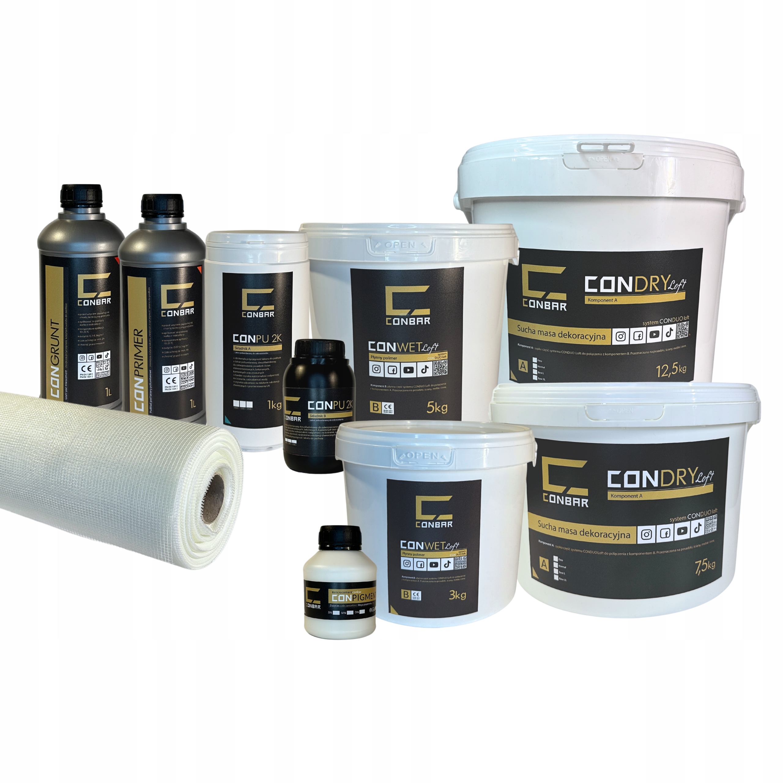 Mikrocement na podlahu 10 m² – sada na podlahy Urob si sám! Conbar