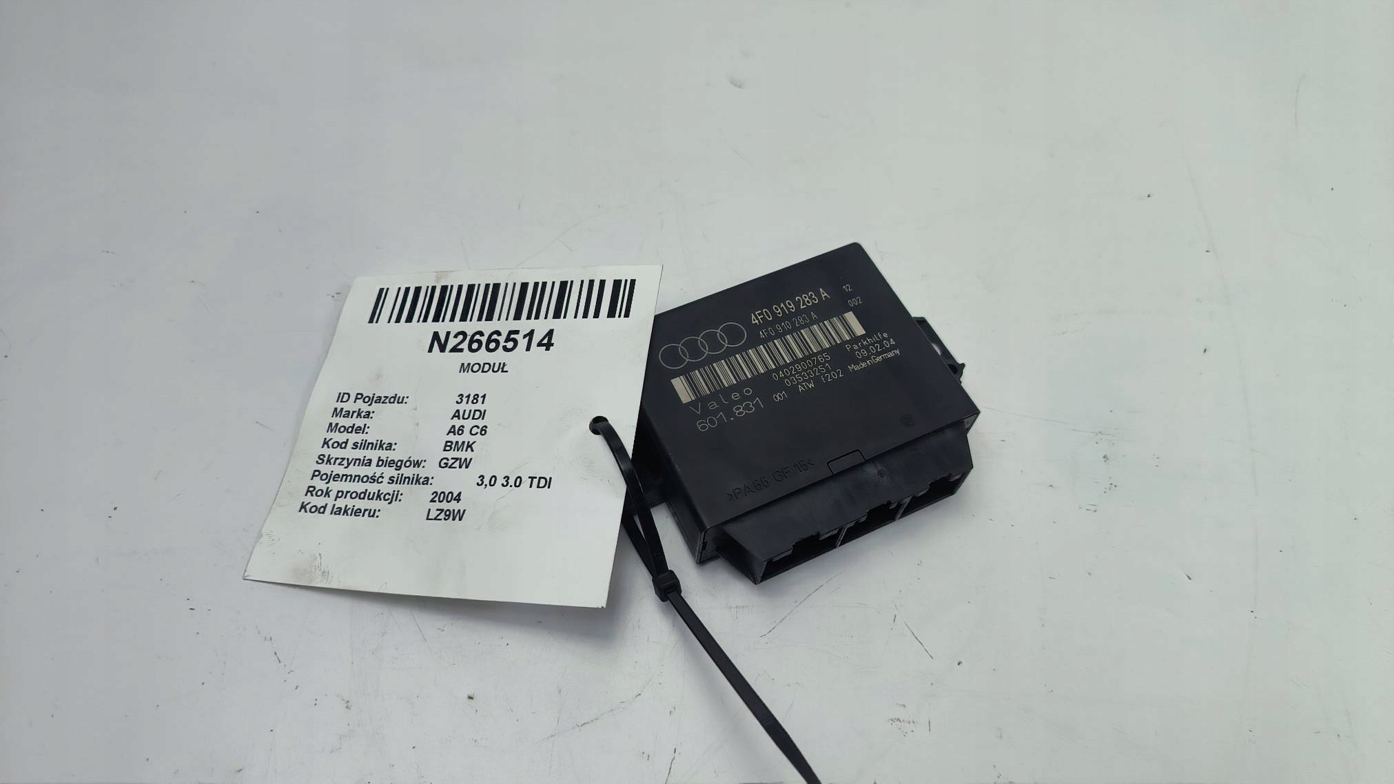 modulo parcheggio PDC 4F0919283A AUDI A6 C6