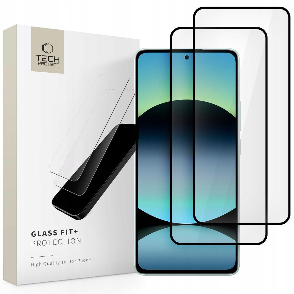 Szkło Hartowane Tech- Protect Glass Fit+ 2- Pack Xiaomi Redmi Note 14 4G