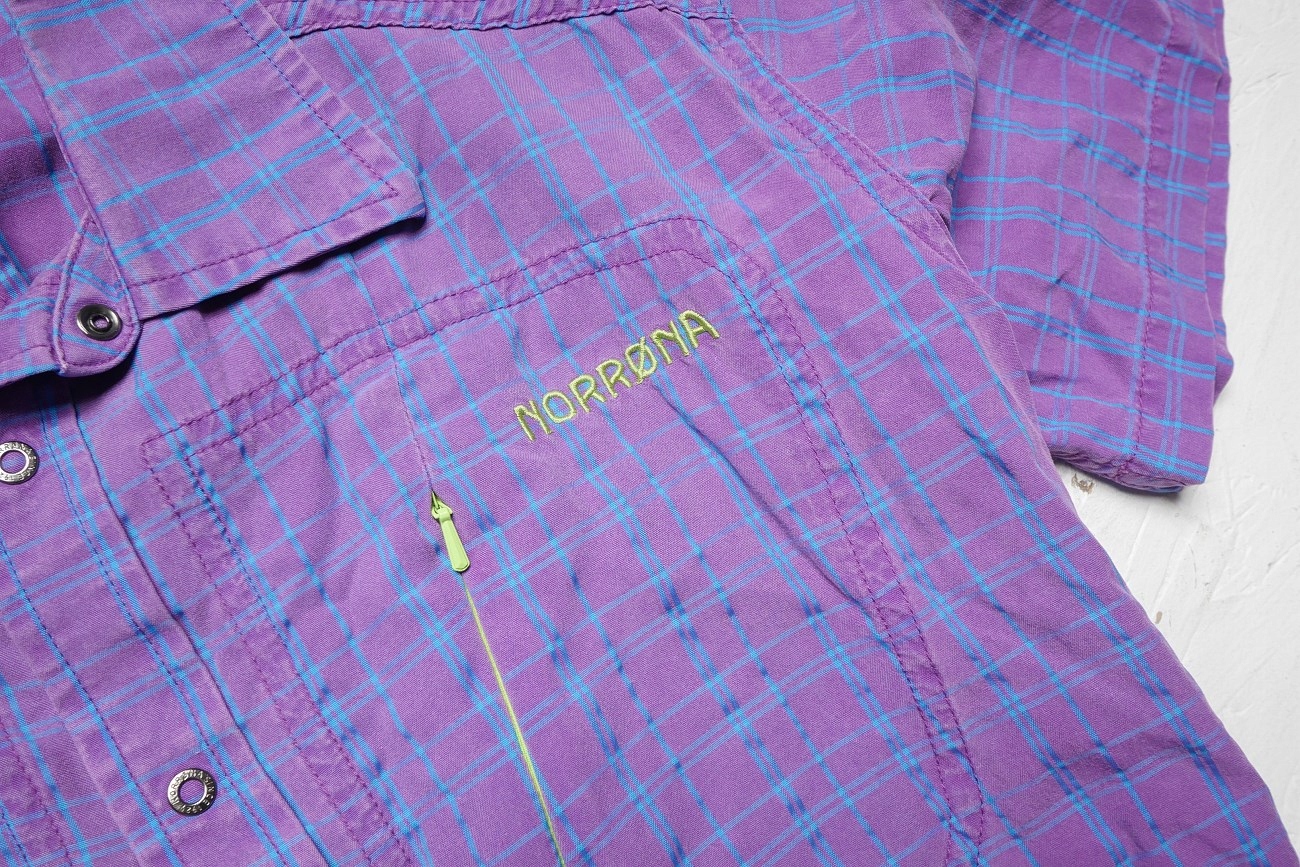 Norrona bitihorn koszula trekkingowa outdoor męska M Rękaw krótki rękaw