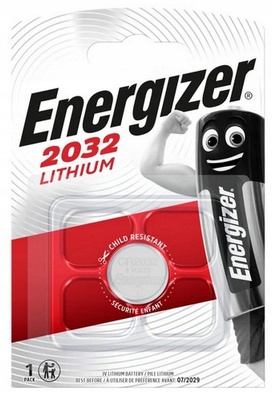 

1x Bateria Litowa Energizer CR2032 DL2032 2032 3V