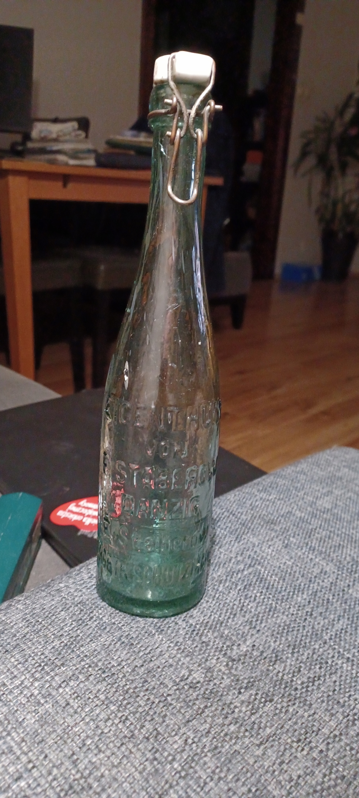 F . Staberow Danzing Gdańsk koń XIX w