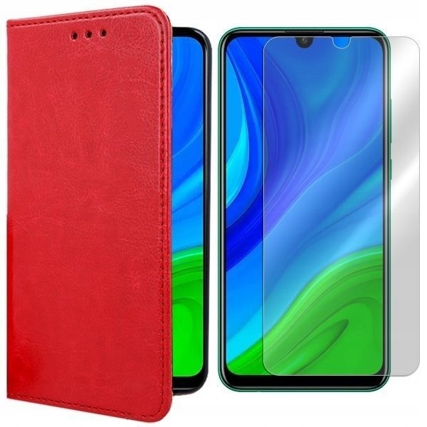 

Etui Do Huawei P Smart 2020 Pokrowiec Skóra +szkło