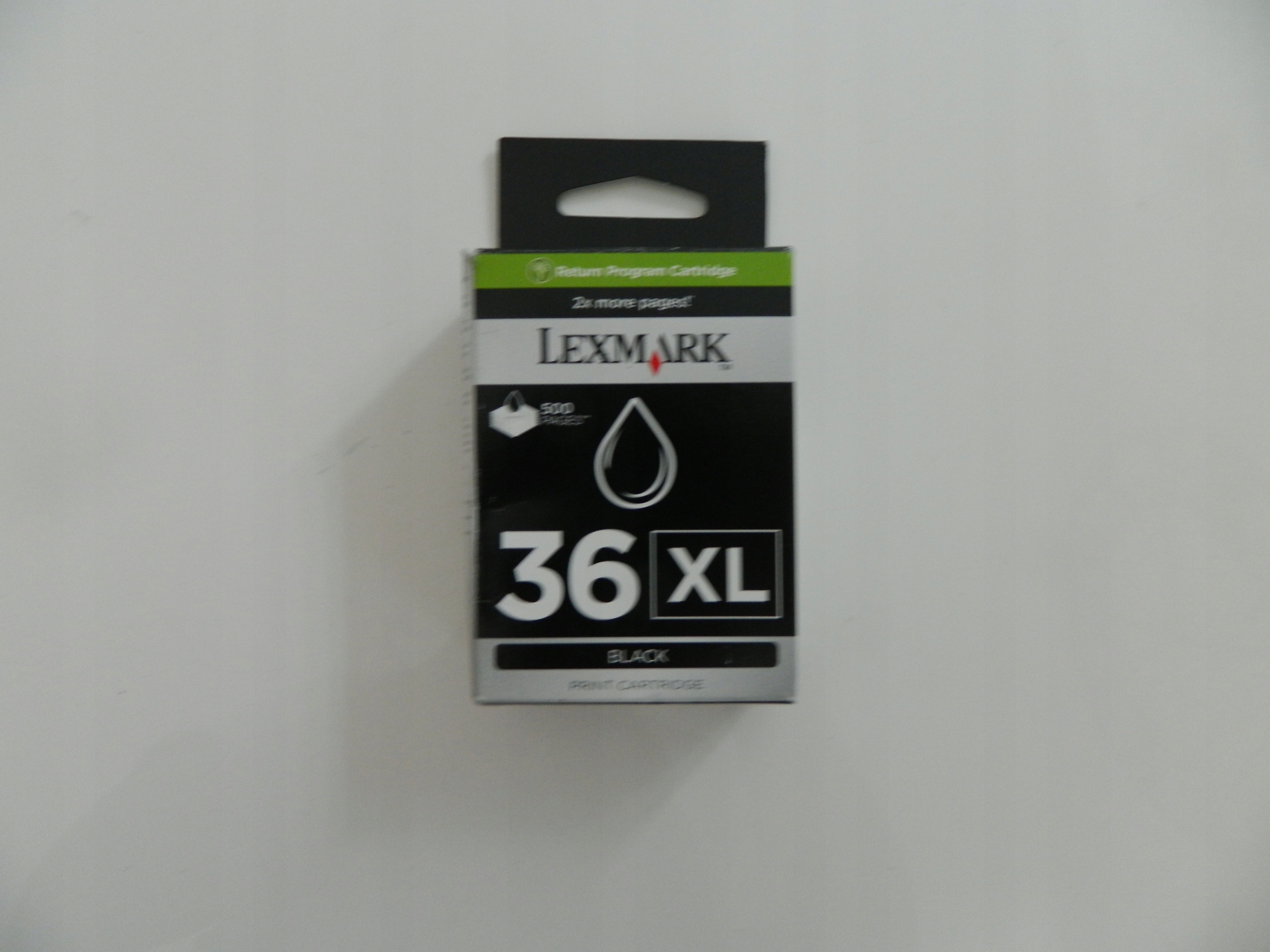 Originální Inkoust Lexmark 36XL Černý