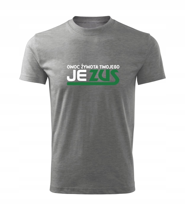 

Koszulka T-shirt Owoc Twojego JeZUS Zus śmieszna