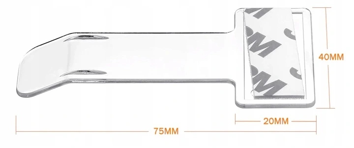 KLIPS UCHWYT NA BILET PARKINGOWY AUTOSTRADOWY Producent Proplus