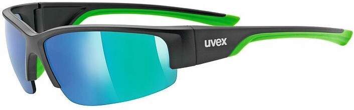 Okulary Rowerowe Sportowe UVEX Sportstyle 215 green S3