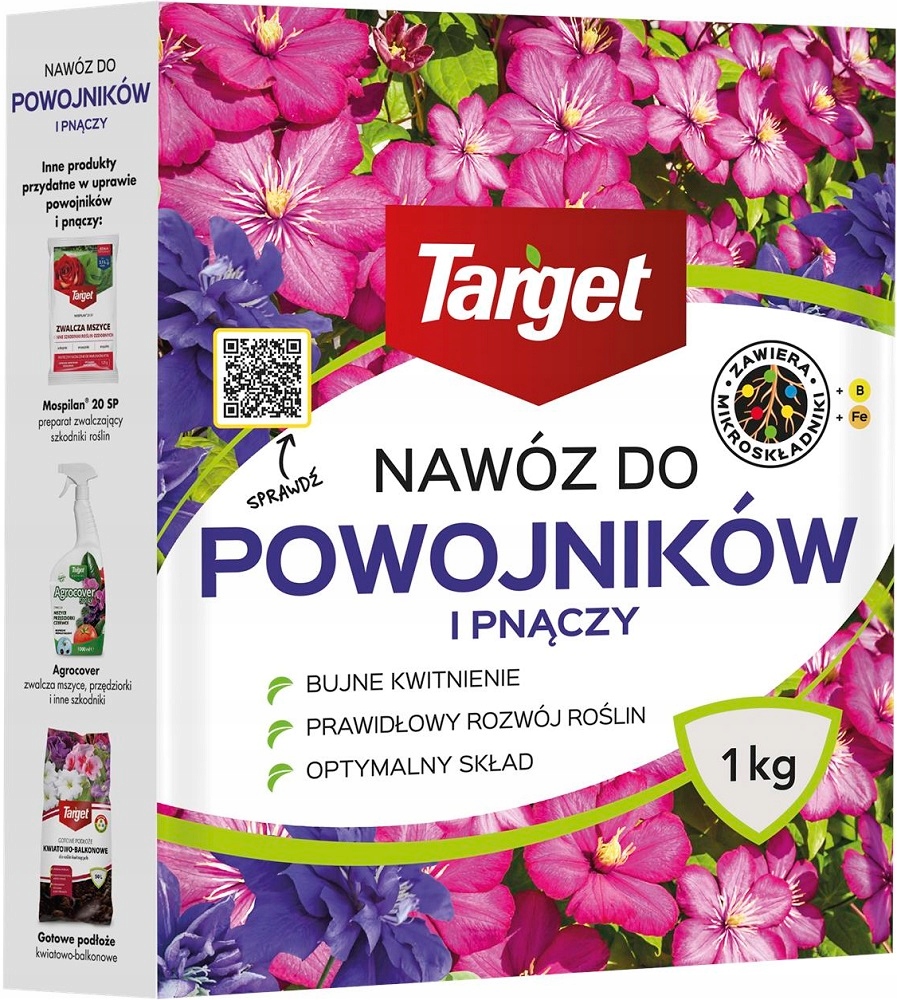 

Nawóz do powojników 1 kg Target
