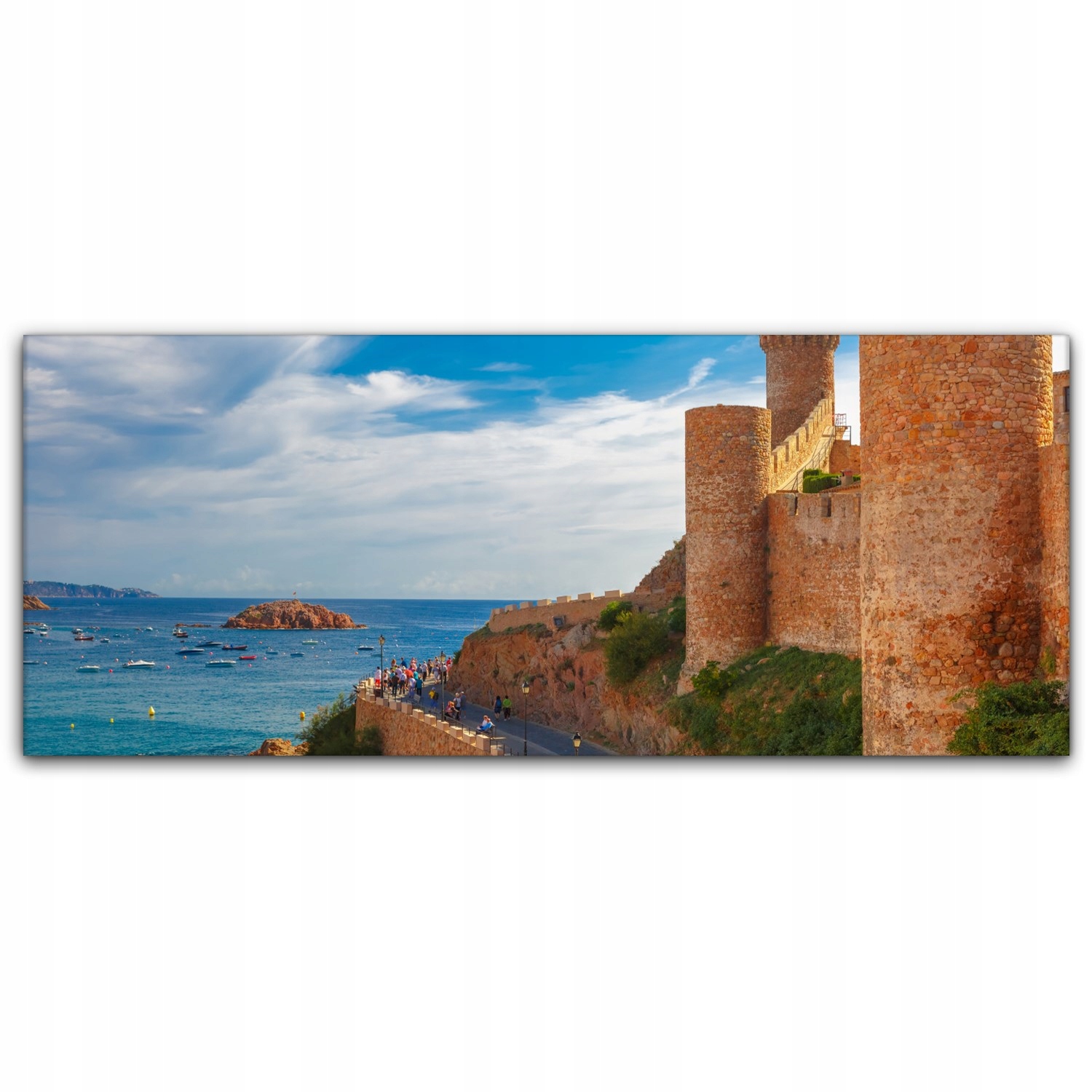 

Obraz na płótnie ścienny 125x50 Wieża Flaga Niebo