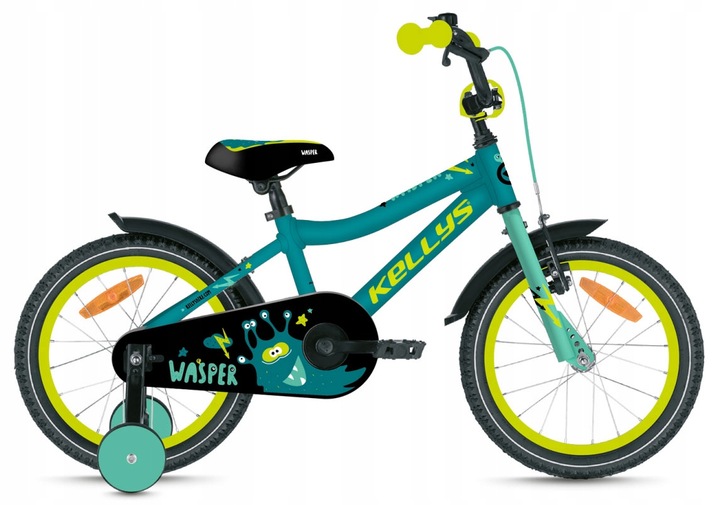 Rower Dziecięcy Kellys Wasper Yellow Alu 16