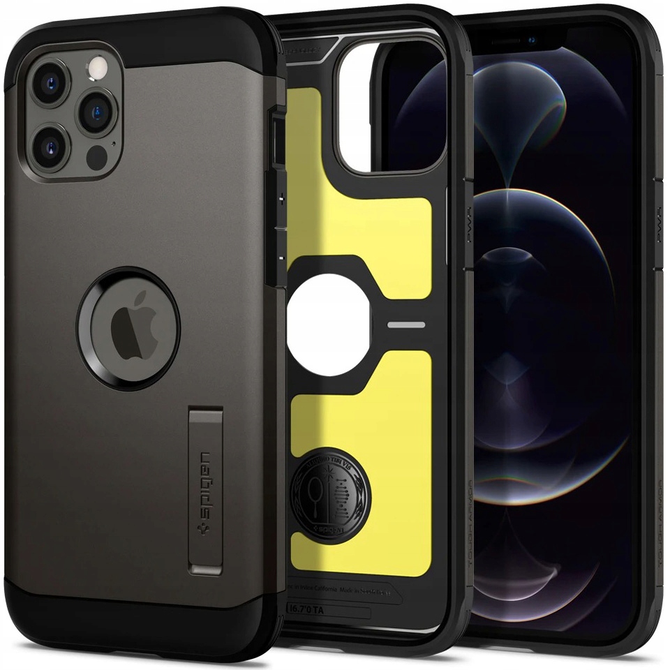 

Etui do iPhone 12 Pro Max, Spigen Tough, pokrowiec