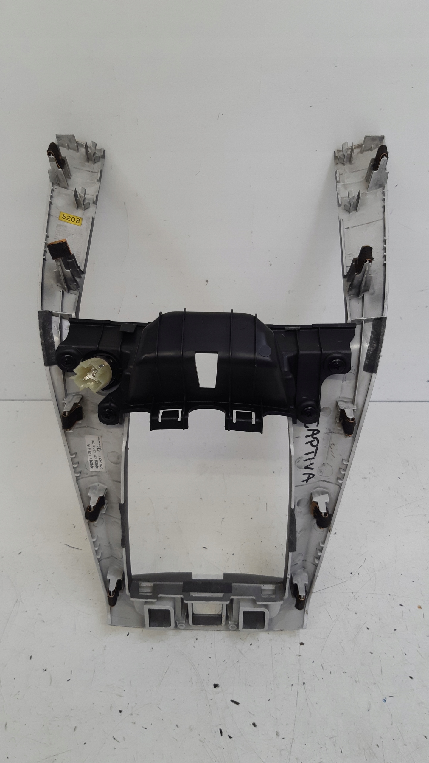 Châssis du tableau de bord 22751722 Chevrolet Captiva