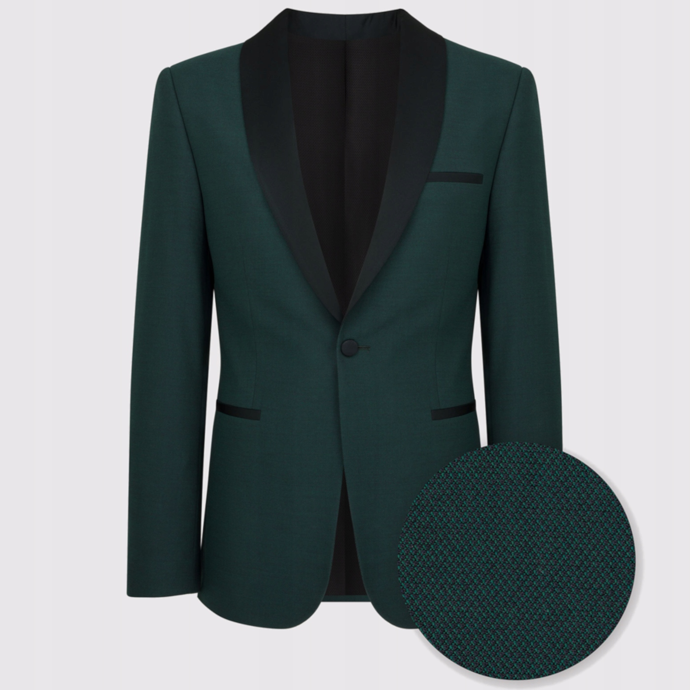 Zelená sako bunda s vlnou Pako Lorente 176/58