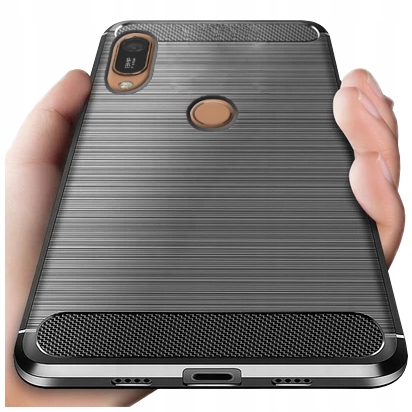 

Etui do Huawei Y6 2019 Karbon Case Pancerne Carbon