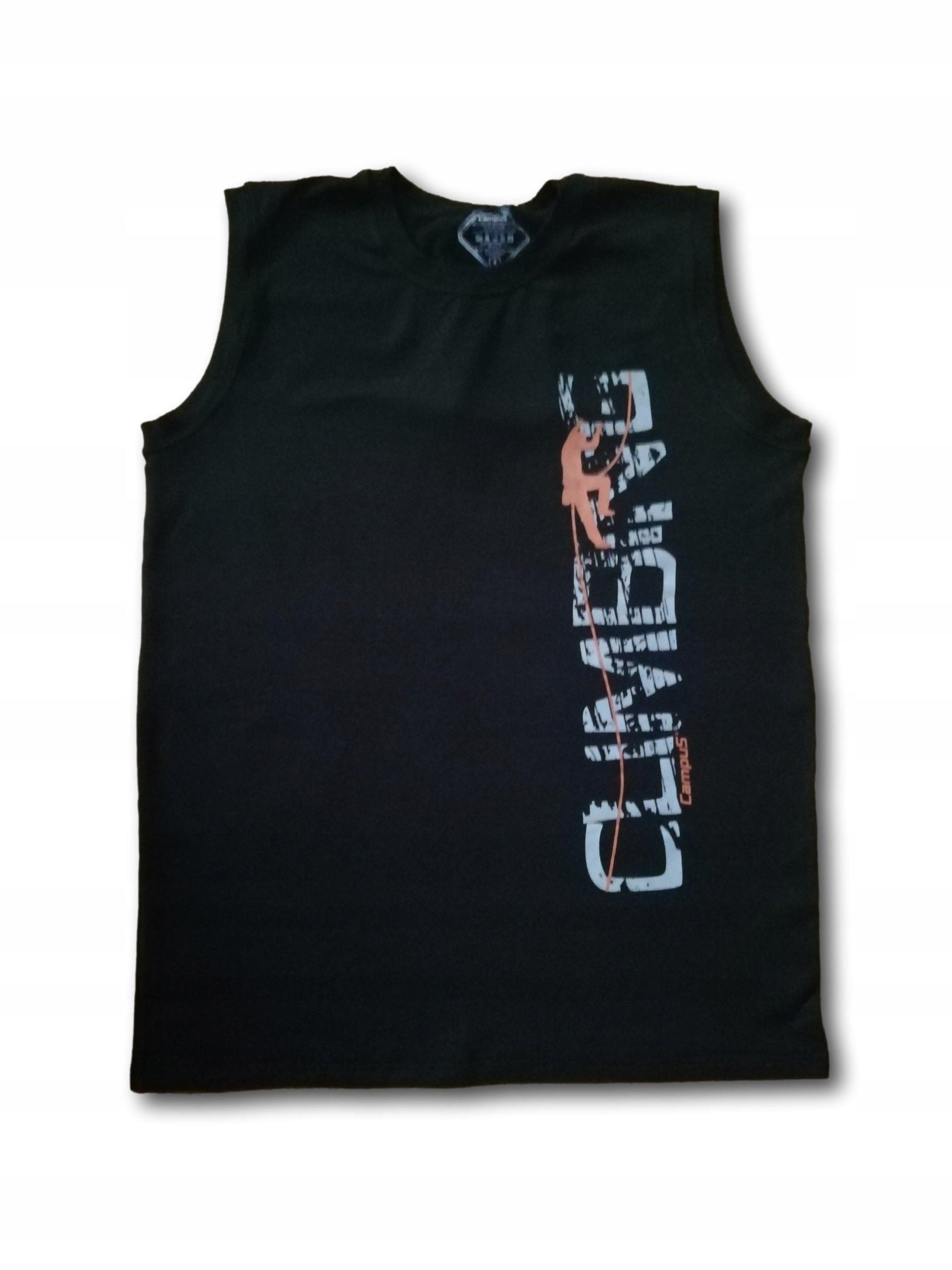 

Campus Koszulka, T-shirt męski- czarny roz S