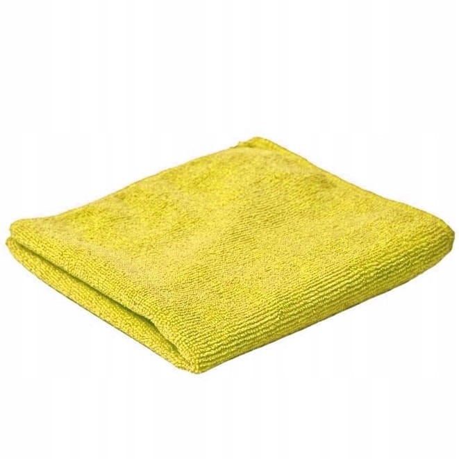 Ścierka z mikrofibry 32cm x 32 cm Żółta 320g/m2
