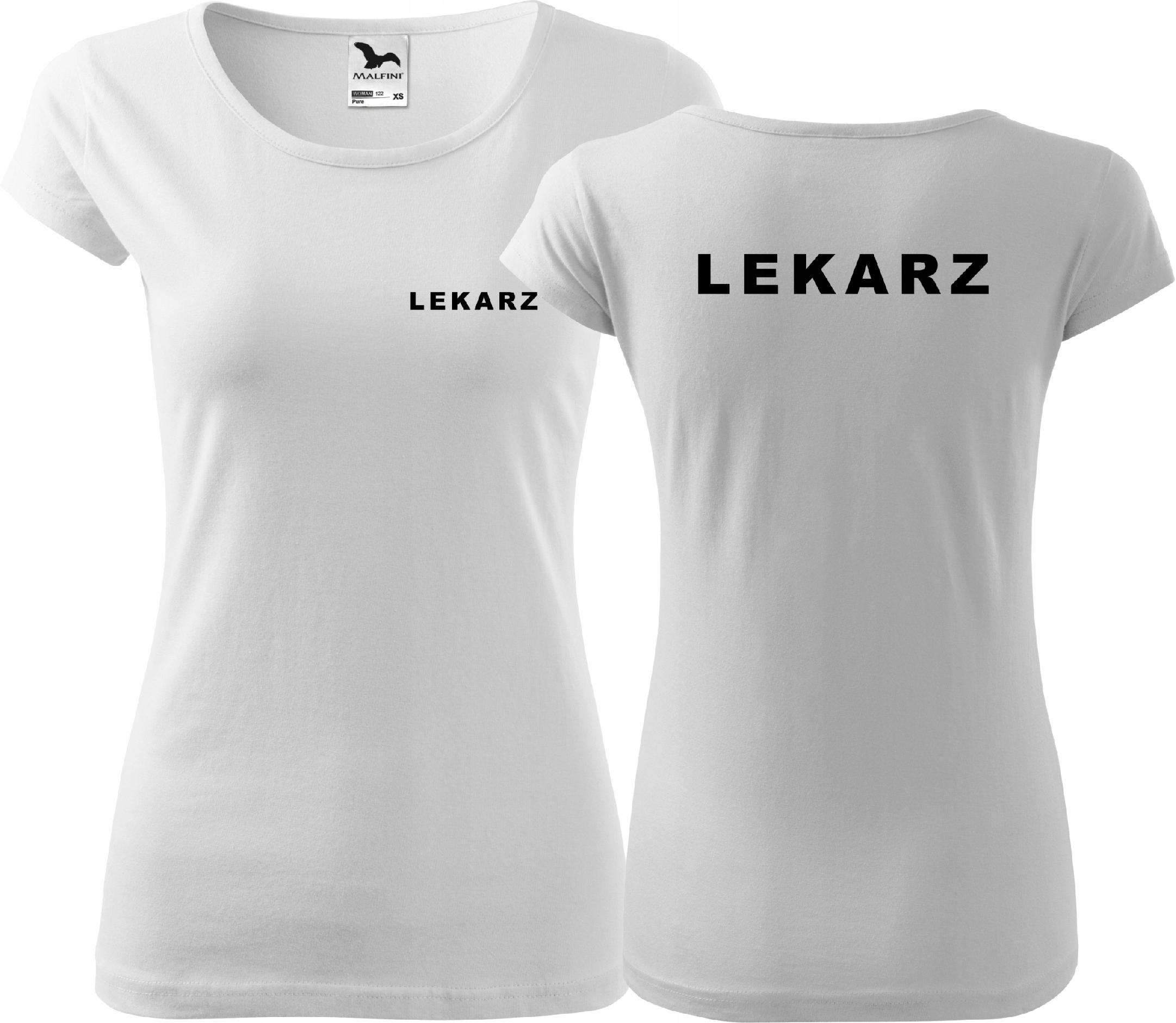 

Koszulka medyczna damska Pure t-shirt Lekarz r.XL