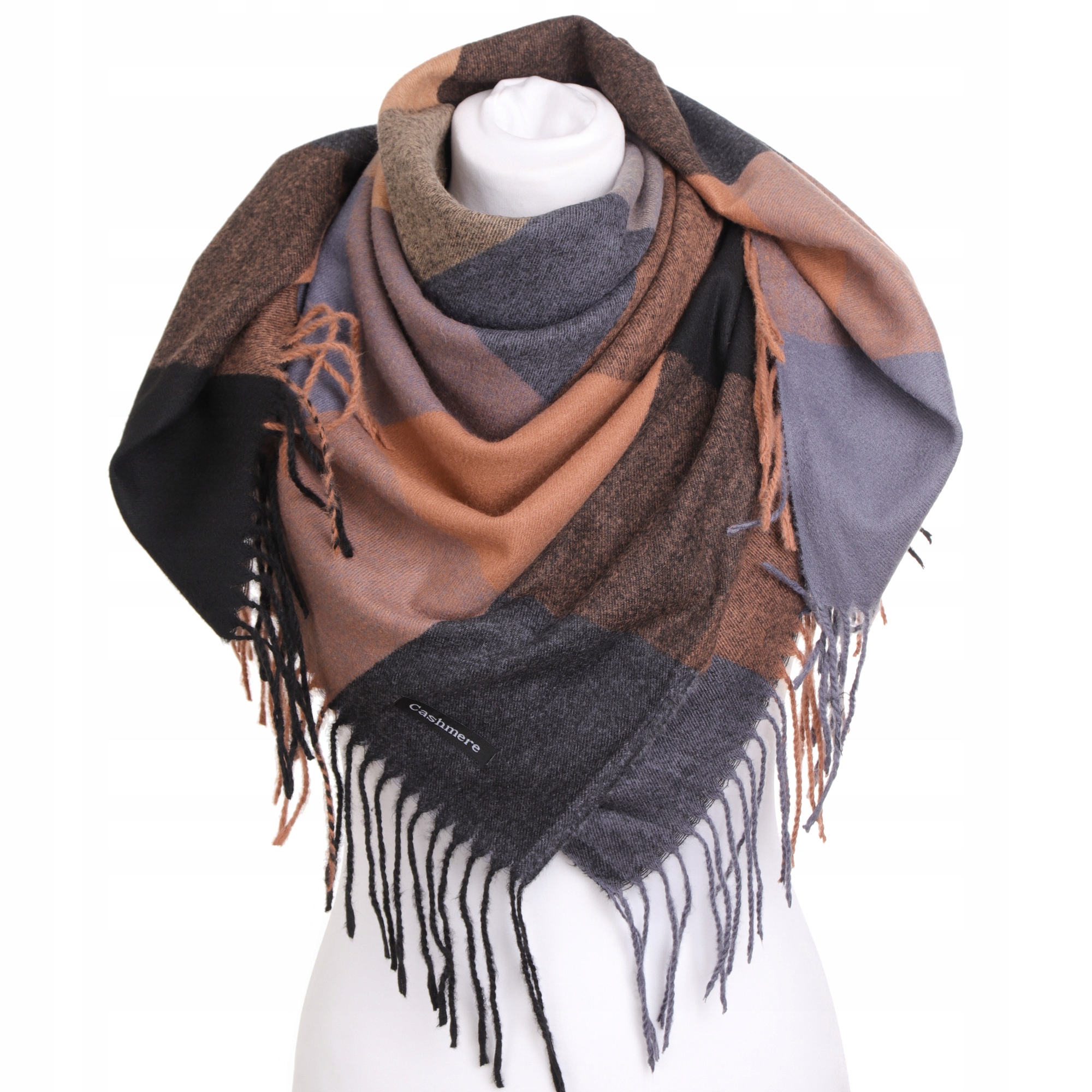 Chusta damska w kratę Marka Moramo