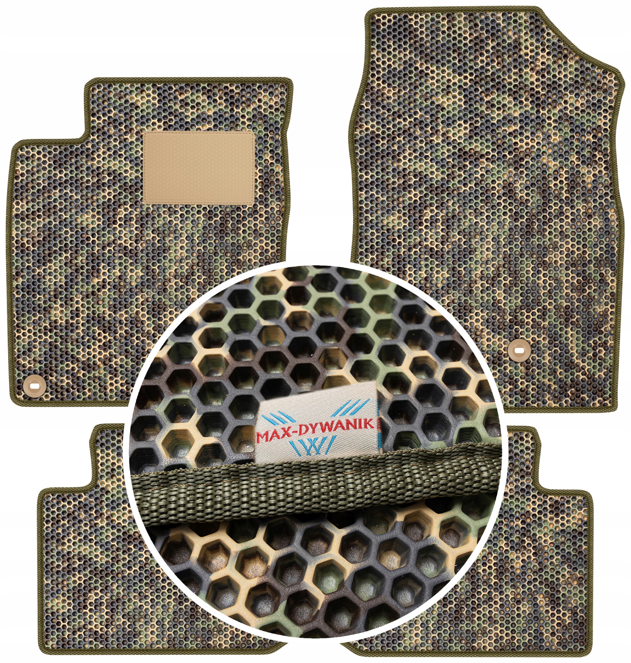 Honda Civic XI Hatchback 2022 Gumové rohože do auta Eva Moro