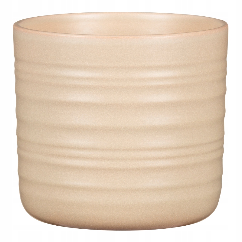 

Beżowa osłonka na doniczkę Scheurich ceramiczna 20