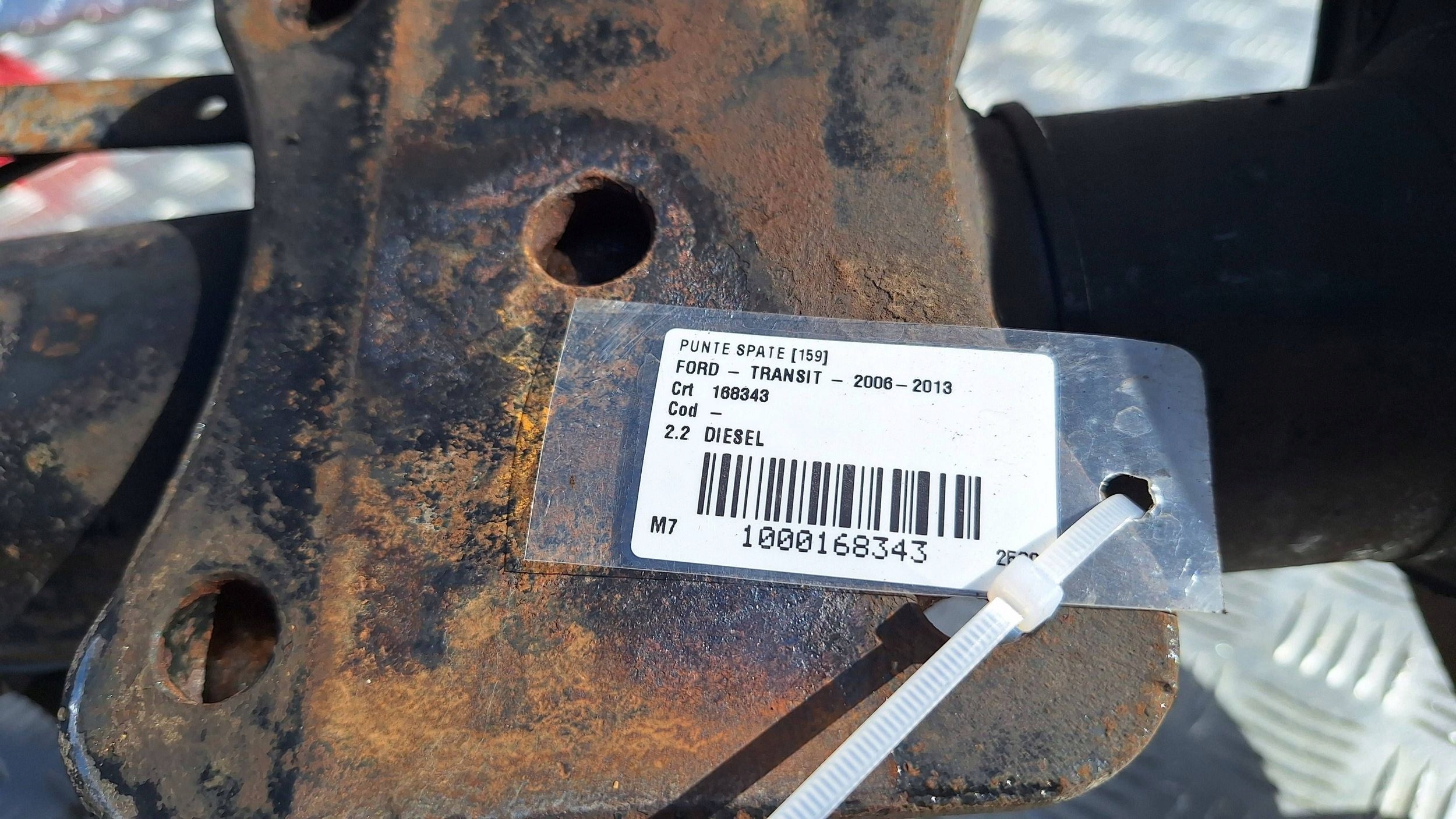 diff differential sususpension rear part 3.91 CC11-4001-DHA FORD TRANSIT MK7 2.2 TDCI