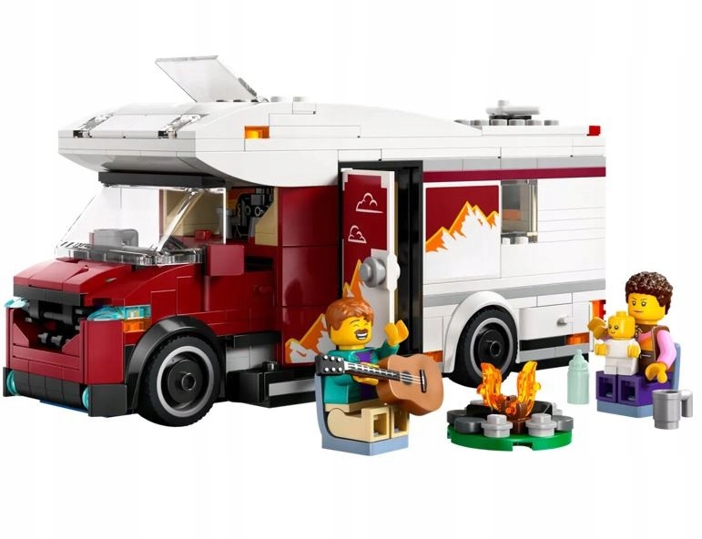Prázdninový karavan plný dobrodružství Lego Stavebnice City 60454